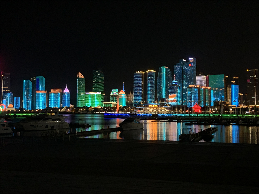 @市民游客，2024年春节期间浮山湾灯光秀播放安排来了