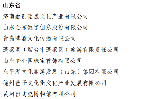 青岛2家企业入选新一批国家文化产业示范基地