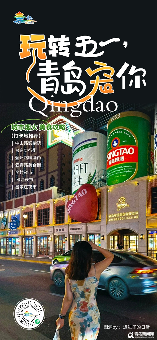 “玩转五一·青岛宠你”五一假期青岛十大主题旅游攻略来了！快收藏