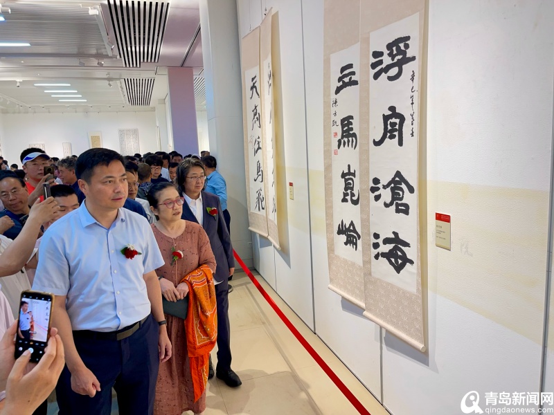 中国书法艺术最高奖“兰亭奖”在青岛画院美术馆展出