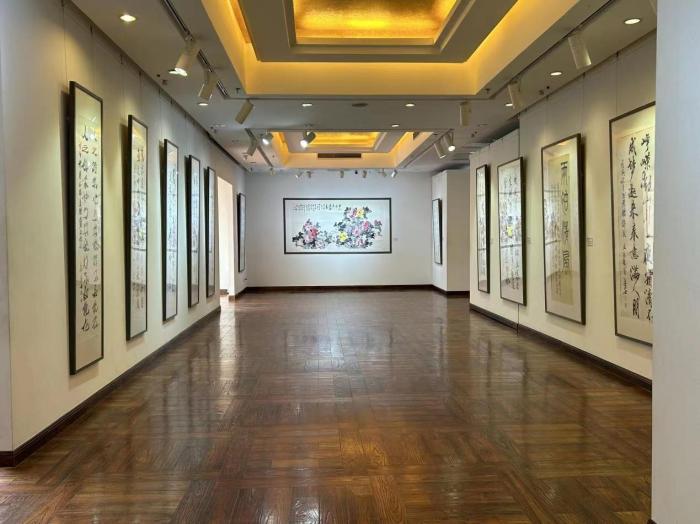 “心旅马家窑——五湖散翁王志安书法展”启幕
