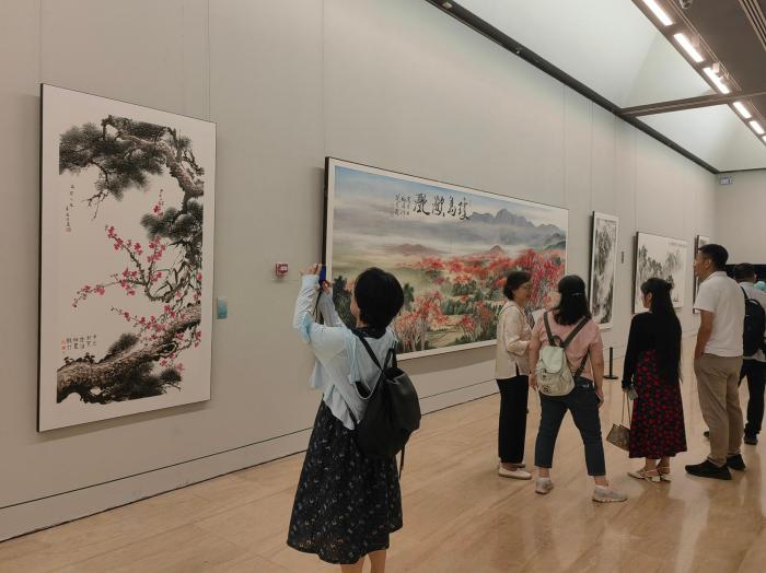 画家李福顺作品展亮相中国美术馆