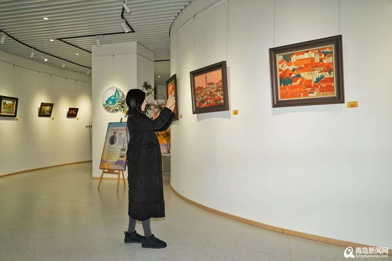俄式油画邂逅青岛百年上街里 中俄油画创作展开展