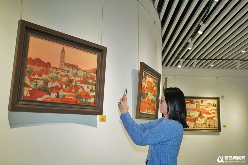 俄式油画邂逅青岛百年上街里 中俄油画创作展开展
