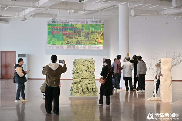 “山东省雕塑艺术家协会会员作品展”在青岛市雕塑馆开展