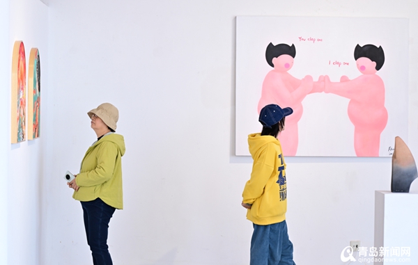 五一假期免费开放！2025年“在水之湄·女艺术家邀请展”在青岛市雕塑馆开展