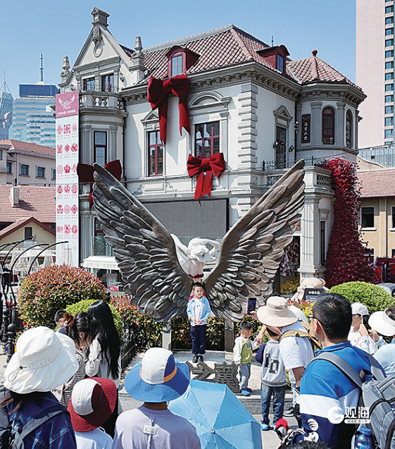 “五一”假期211万人次奔赴青岛老城“春日之约”