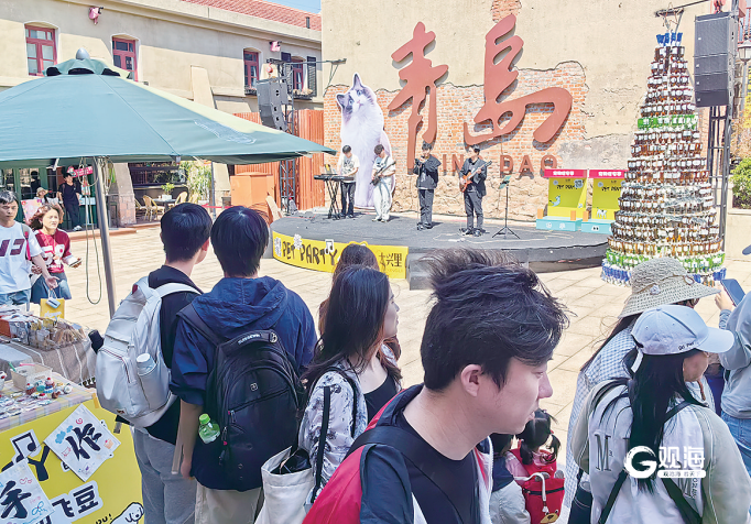“五一”假期211万人次奔赴青岛老城“春日之约”