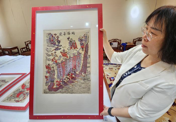 博物馆里“画”端午 解锁千年仪式感