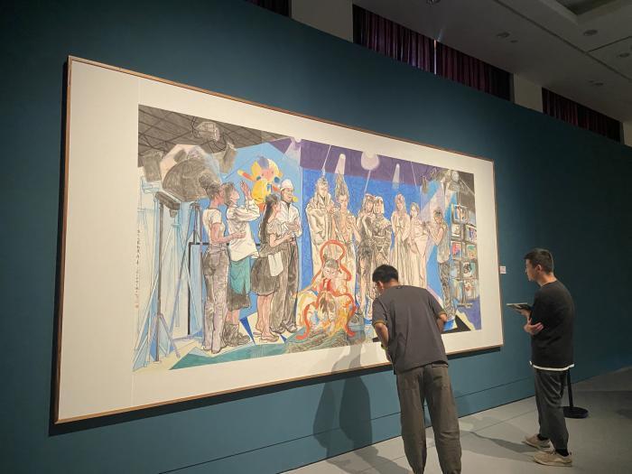 讲述20年文化建设故事 浙江重大题材美术展开幕