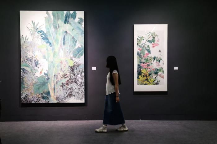 “林籁起予——马楚航花鸟画作品展”启幕