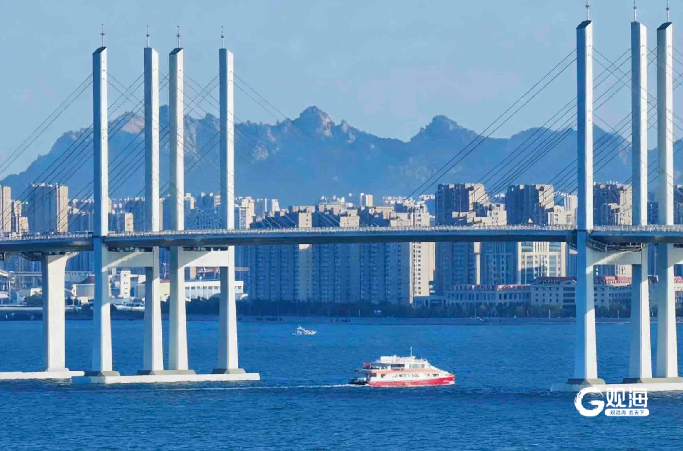 <font color='red'>青岛</font>“海上穿越大桥”航