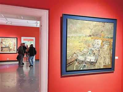 25位艺术家勾勒意象新境 山东青年意象油画展点亮青岛