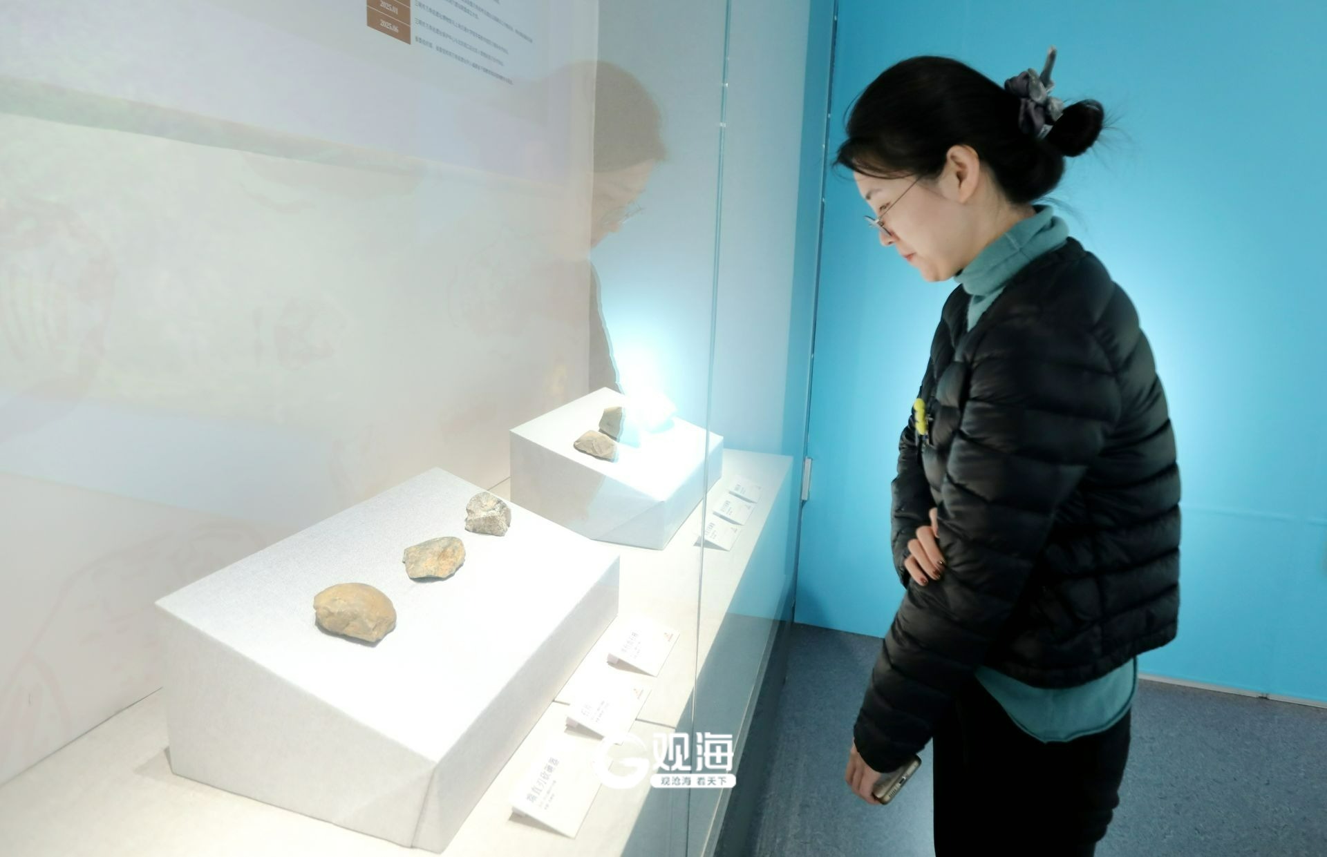 山东大学博物馆举办“洞天遗珍——万寿岩遗址出土文物展”