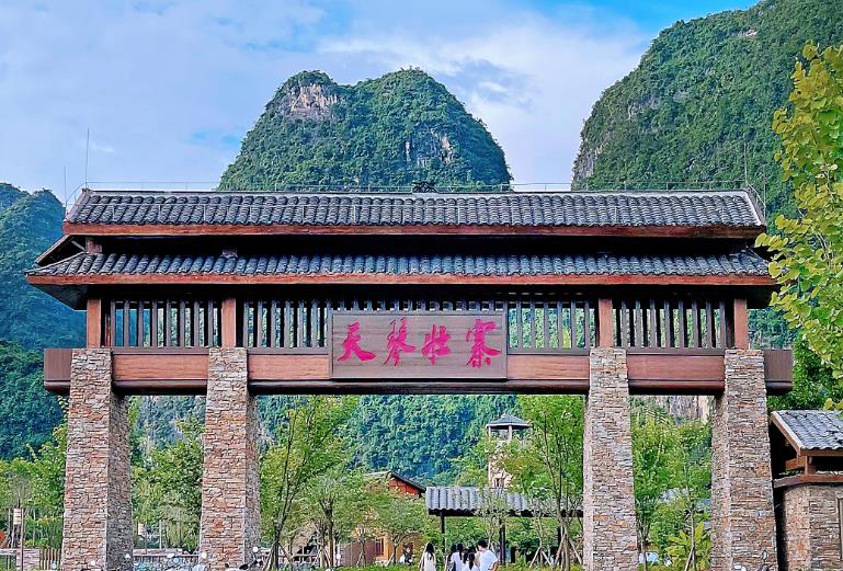 在广西崇左看农文旅三景同框：​一抹红色、一曲壮韵、一片稻