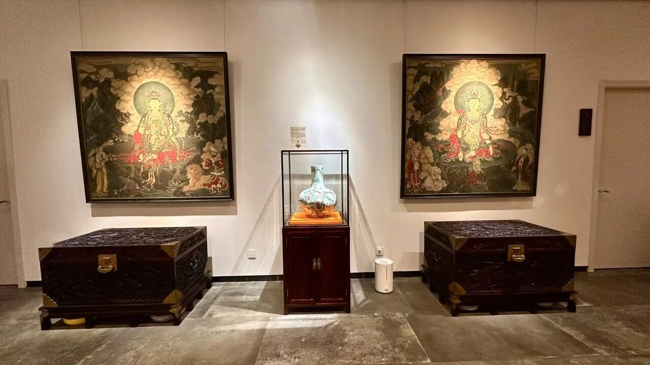 展讯丨“壁境丹心”宫廷壁画展——唐震个展即将在青岛开幕