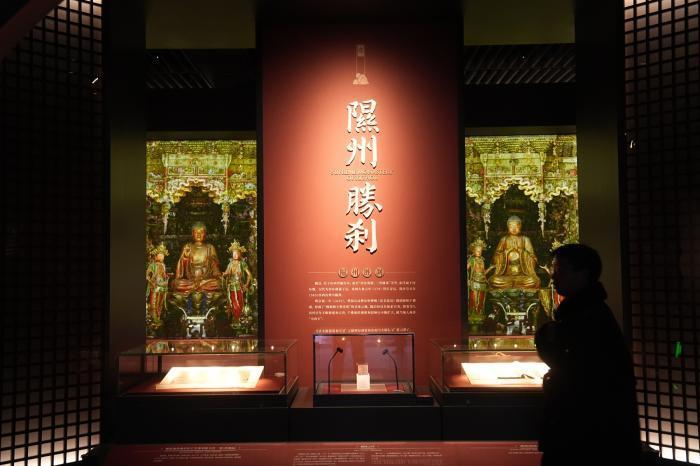 科技赋能文物 小西天满堂悬塑“来”到北京