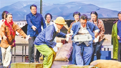青岛市文艺精品扶持项目《云开马兰花》再度上演